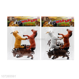 Direct Price Plastic Animal Toy Sets Simulation Animal Toy