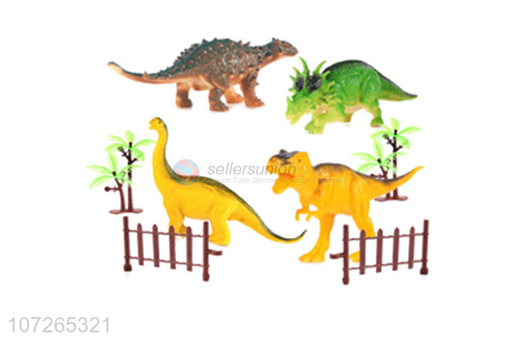 Factory Sell Simulation Toy Plastic Dinosaur Toy Set For Kids Gift