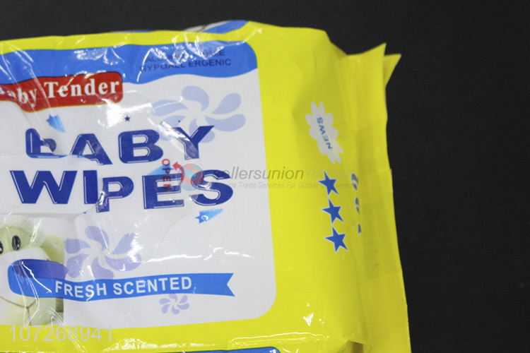 Suitable Price 80Pcs Pure Soft Wipes Cleaning Use Baby Wipes