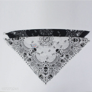 Latest style fashion printing face shield 100% cotton square bandana