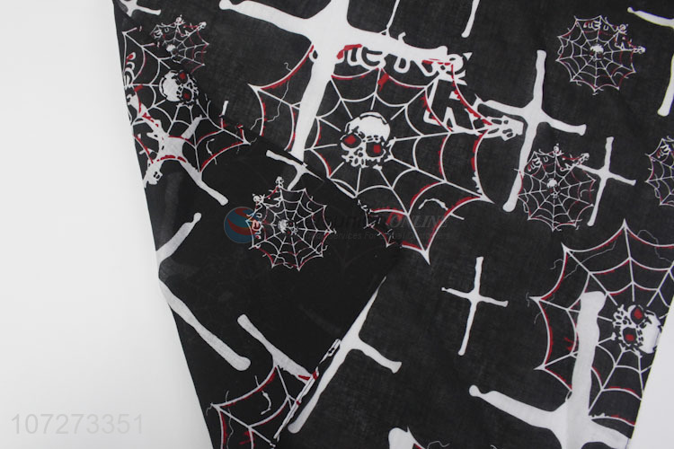 Excellent quality fashion cotton bandana skull printed square bandana