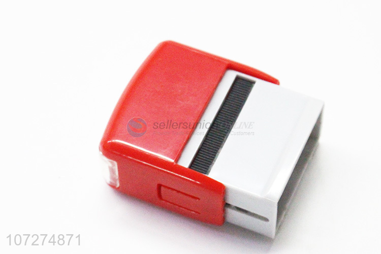 Superior quality custom logo ABS material self-inking stamp