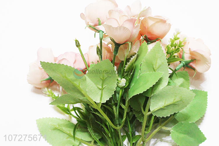 Wholesale Artificial Small Rose Fashion Decorative Bouquet