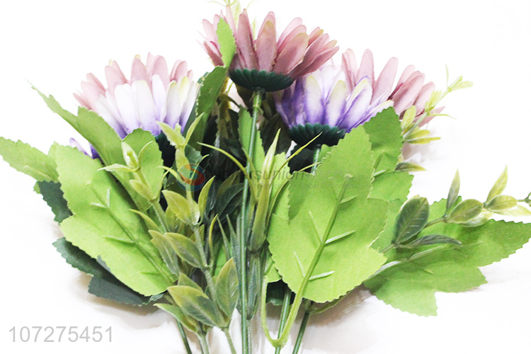 Delicate Design Plastic Simulation Flowers Decorative Bouquet