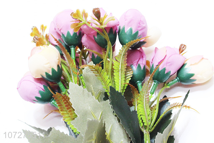 Custom Colorful Plastic Flower Bud Artificial Flower