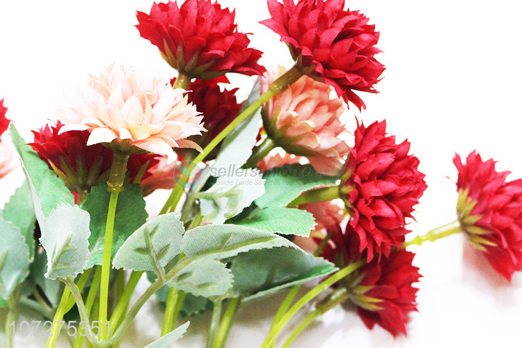 Good Quality Colorful Small Thorn Chrysanthemum Fake Flower