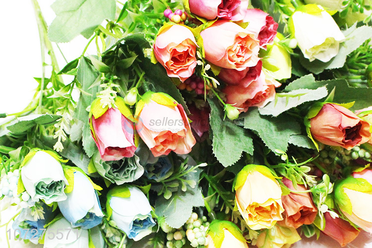 Fashion Plastic Artificial Flower Popular Simulation Flower