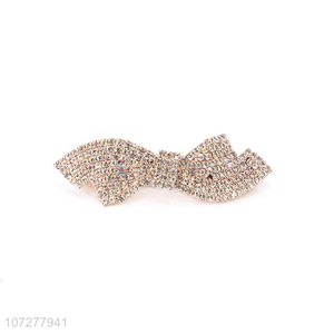 Fashion Style Rhinestone Hairpin Alloy Hair Clip