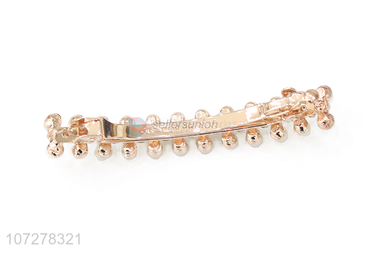 Good Price Pearls Hair Pin Fashion Spring Clip Hair Clip