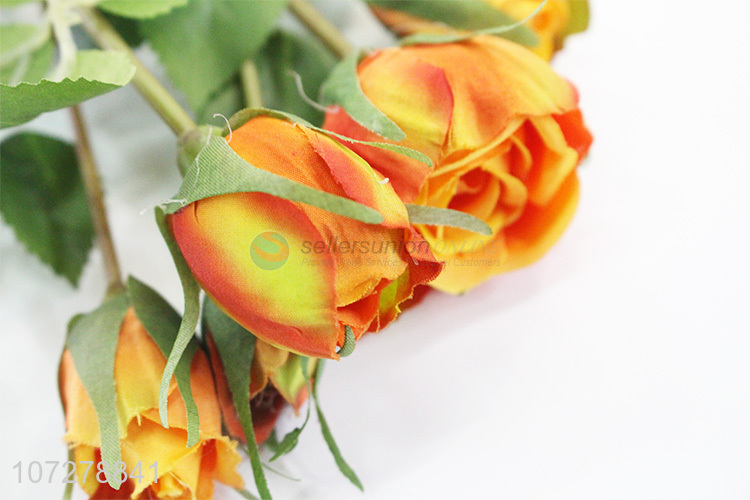 Good price artificial rose flower false rose fashion cloth flower