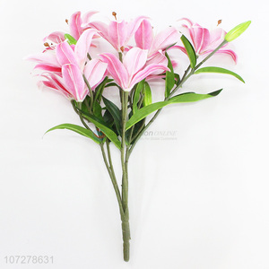 China manufacturer fashion 9 heads fake flowers for indoor decoration