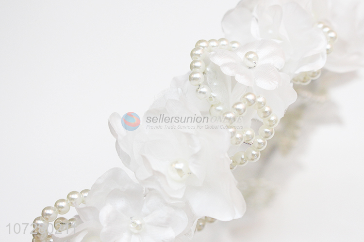 Wholesale Hair Garland Floral Wreath Flower Headband For Wedding Wreath