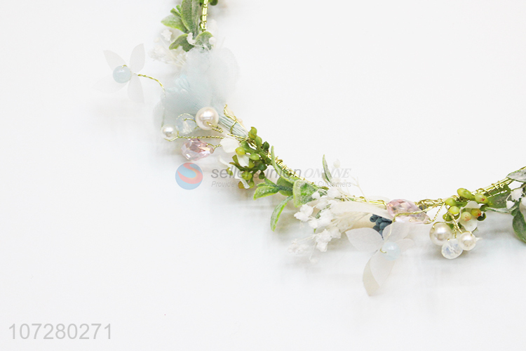 Top Selling Wedding Wreaths Adjustable Hairband Wreath Hair Accessories