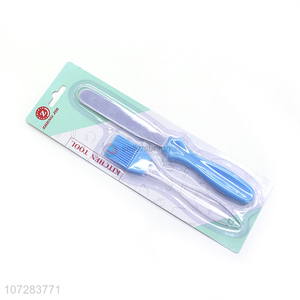 Competitive Price Cake Cream Butter Spatulas With Silicone Brush