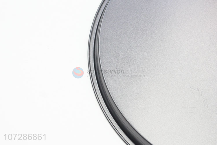 China manufacturer round iron pizza tray baking pans bake tools