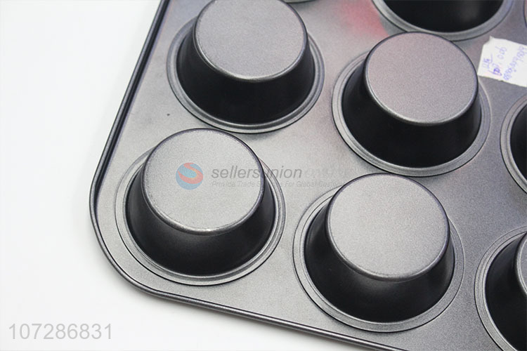 Reasonable price 12 holes non-stick cake baking pan muffin pan