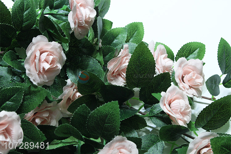 Premium quality wedding decoration exquisite artificial rose false flower