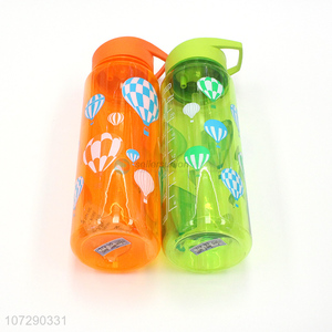 China supplier bpa free plastic space bottle water bottle with straw