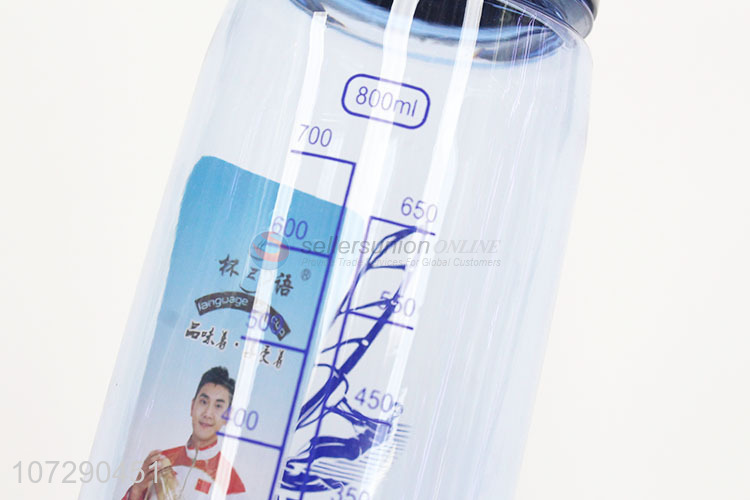 Professional supply leakproof plastic water bottle sports bottle