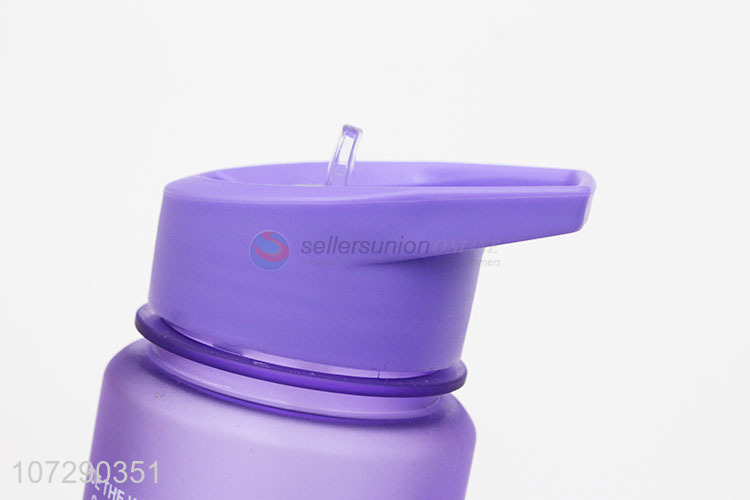 Latest arrival bpa free eco-friendly plastic water bottle with straw