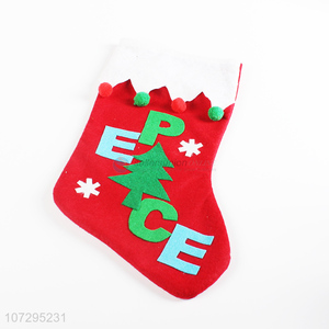 Factory direct sale red christmas decoration christmas stocks