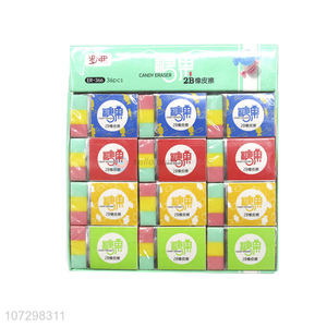 Newly Designed School Stationery Kids Candy Color Eraser