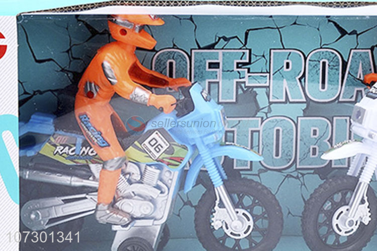 Bottom Price Off-Road Autobike Inertial Mini Motorcycle Toys Set For Kids