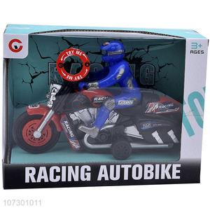 Wholesale Price Inertial Mini Motorcycle Toys Racing Autobike With Light And Music