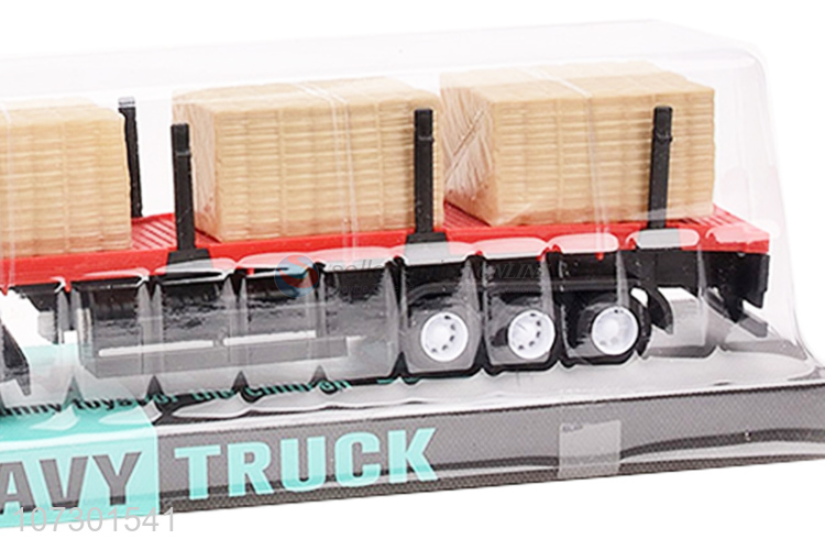 Latest Style Kids Funny Toys Inertial Heavy Trailer Friction Truck Toy