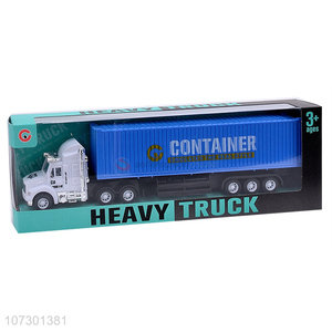 Premium Quality Friction Container Truck Kids Funny Toys