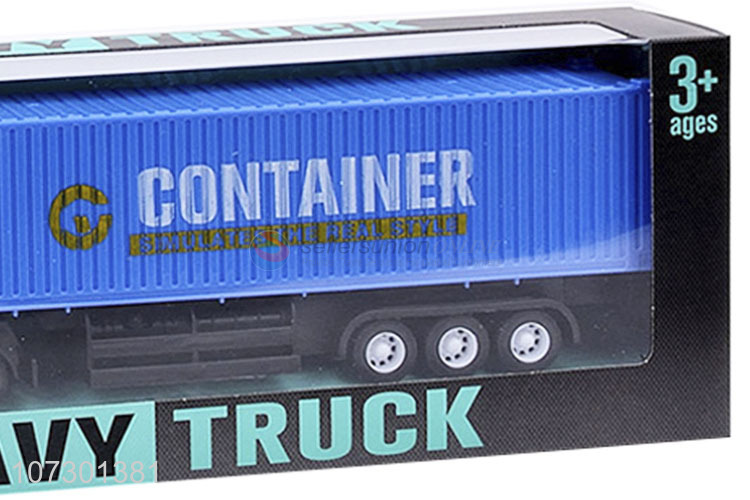 Premium Quality Friction Container Truck Kids Funny Toys