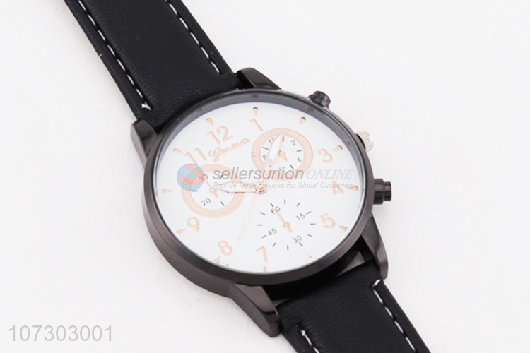 Best Selling Soft Watchband Casual Watches For Man