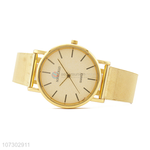 New Style Gold Watch Fashion Business Wrist Watch