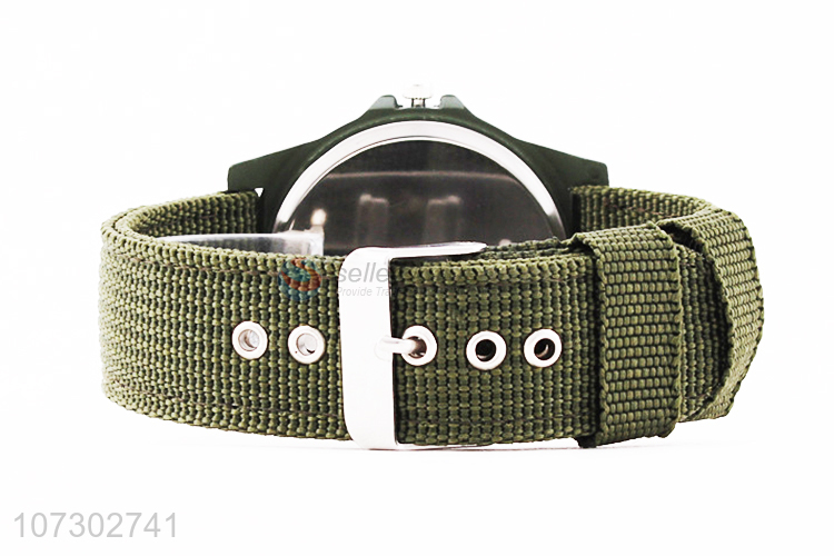 Best Quality Army Green Nylon Watchband Watches