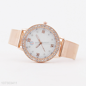 New Style Stainless Steel Watches Ladies Wristwatch