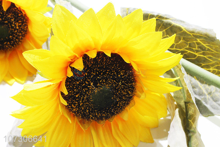 Good Quality Artificial Sunflower Decorative Fake Flower