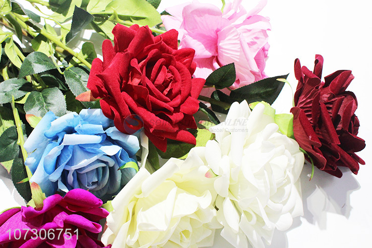 Fashion Style Artificial Flower Simulation Rose