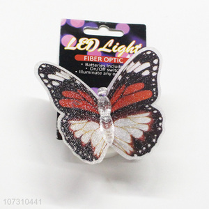 Suitable Price Fiber Optic Glowing Simulation Butterfly Led Light For Decorative