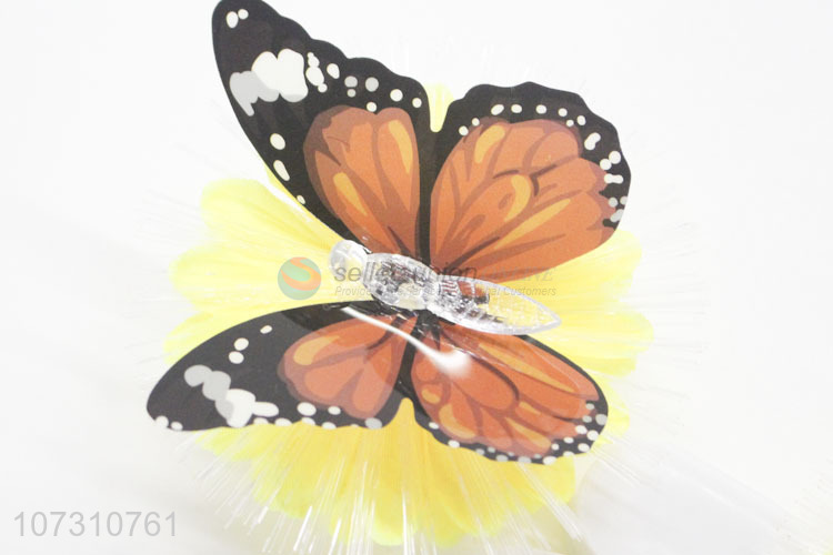 Hot Style Glowing Hair Clasp Led Butterfly Flashing Decorative Headband