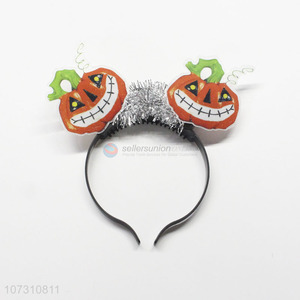 Best Price Hair Hoop Pumpkin Glowing Hair Clasp For Halloween Decoration