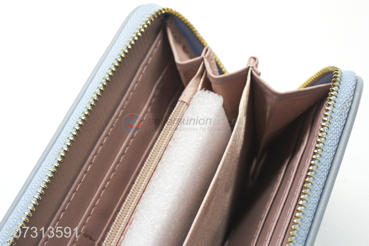 Delicate Design PU Leather Long Wallet Fashion Card Holder