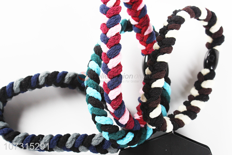 Reasonable price stylish braided hair bands women hair ties