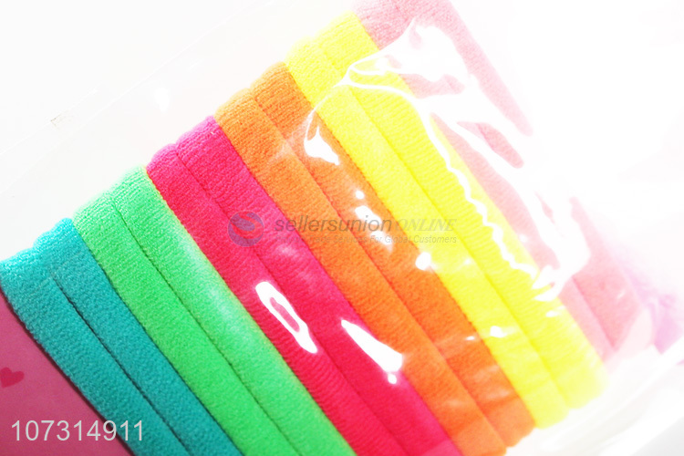 Superior quality colorful hair bands fashion women hair ropes