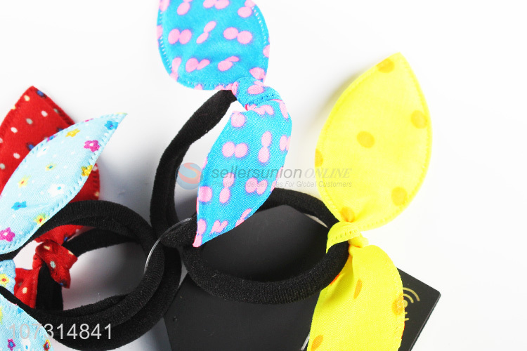 Good market chic bowknot hair rings girls hair accessories