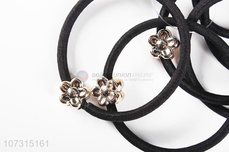 Best selling chic hair accessories girls hair ring with charms