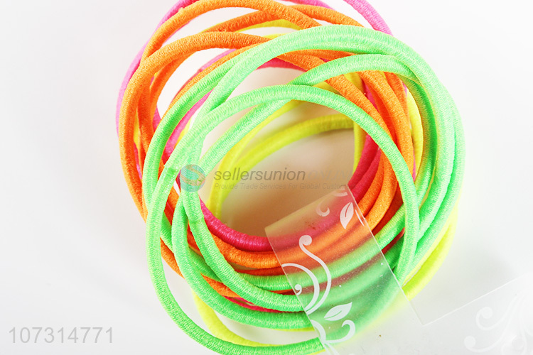 Competitive price fashion ladies hair bands colorful hair ring