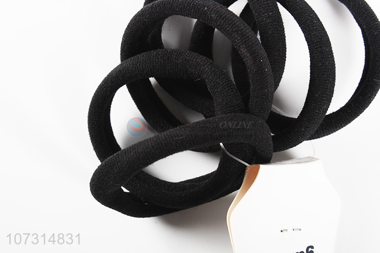 Most popular black hair bands elastic hair ropes for women