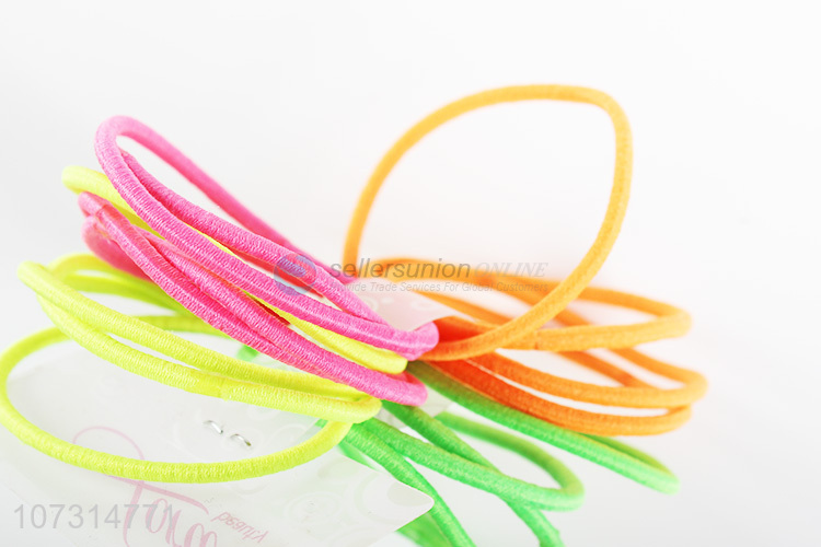 Competitive price fashion ladies hair bands colorful hair ring