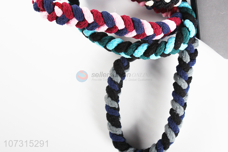 Reasonable price stylish braided hair bands women hair ties