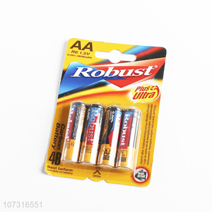 Excellent quality 1.5V AA carbon zinc battery rechargeable batteries